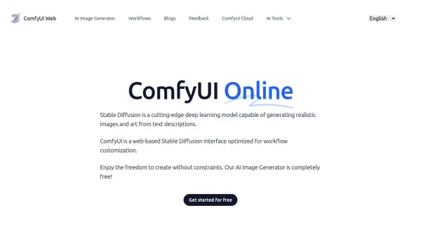 ComfyUI Web