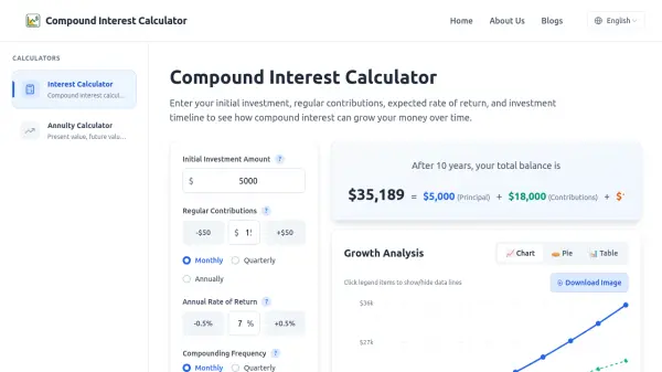 Compound Interest Calculator