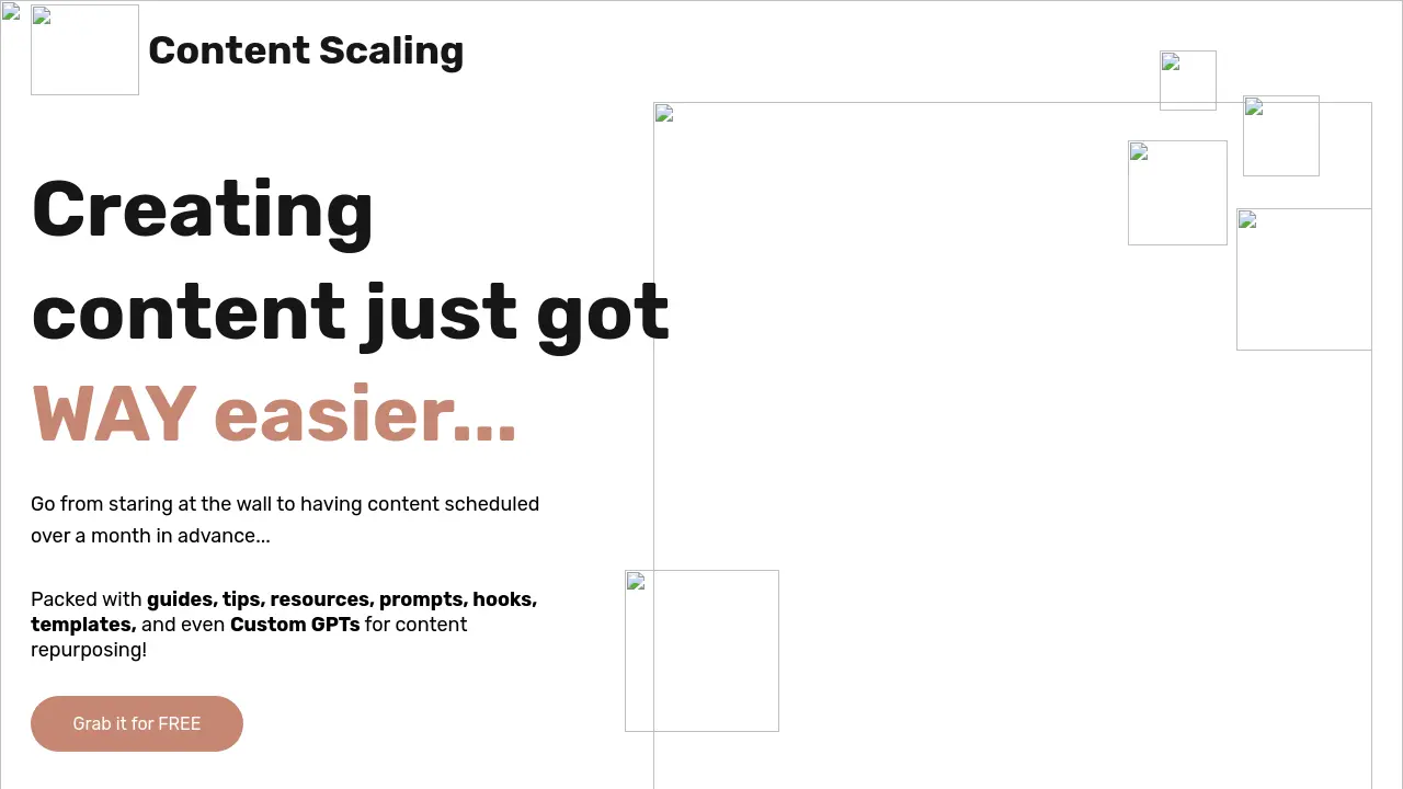 Content Scaling