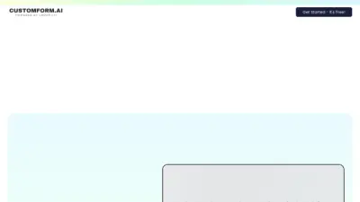 CustomForm.ai