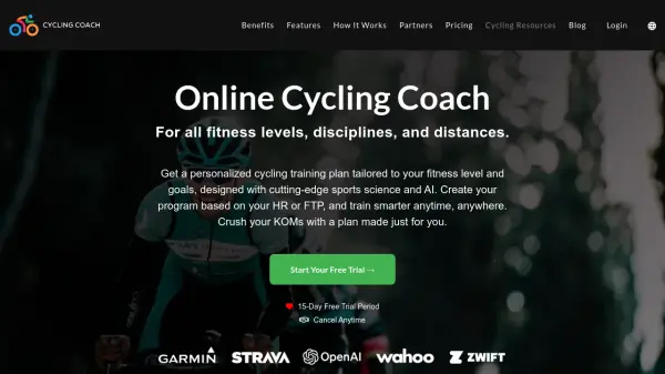 Cycling Coach AI