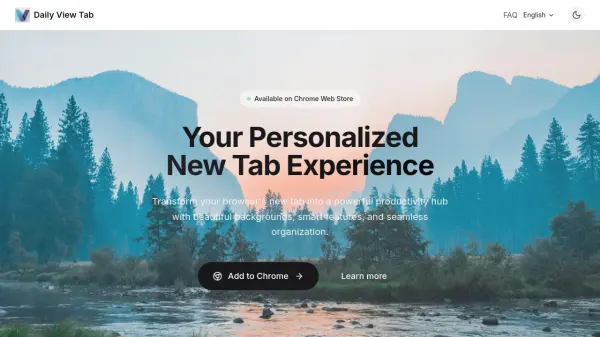 Daily View Tab