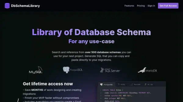 DbSchemaLibrary