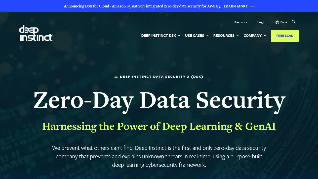 Deep Instinct Data Security X (DSX)