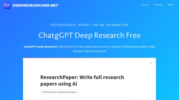 DeepResearch