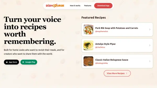 Dishcourse