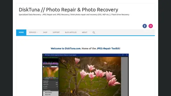 DiskTuna JPEG-Repair Toolkit