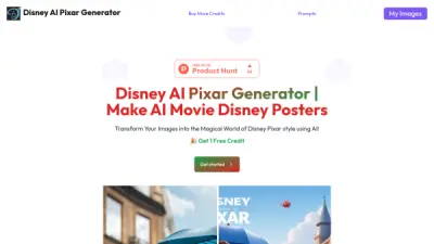 Disney AI Pixar Generator