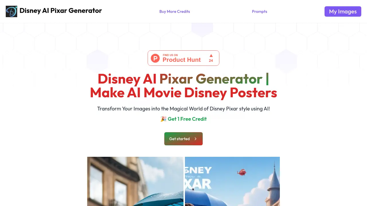 Disney AI Pixar Generator