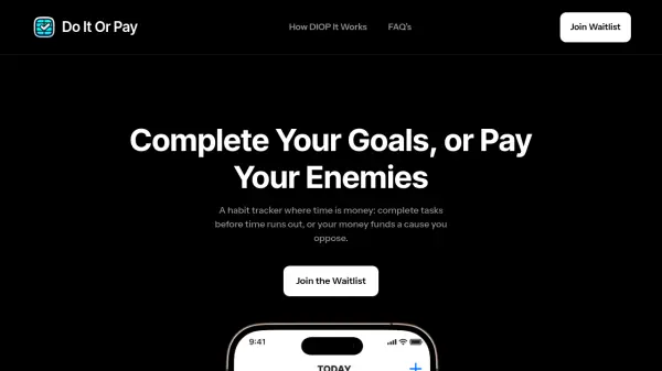 Do It Or Pay (DIOP)