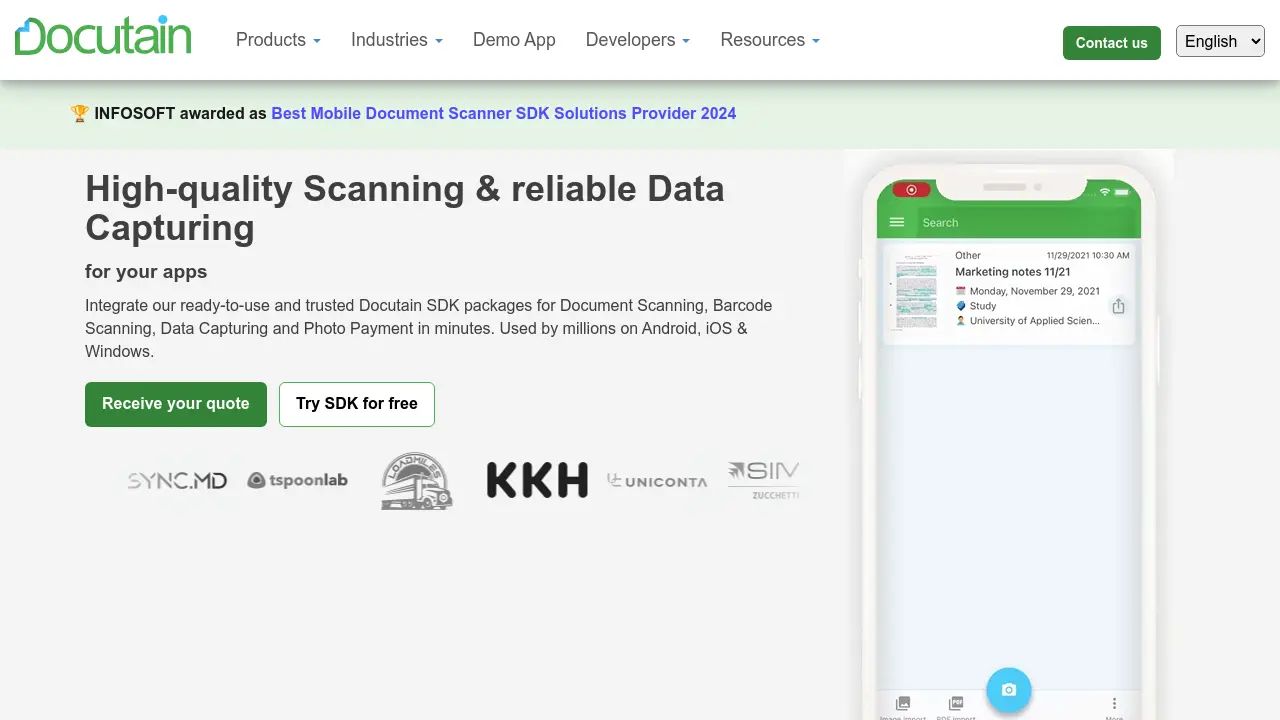 Docutain SDK