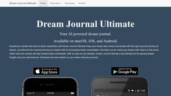 Dream Journal Ultimate