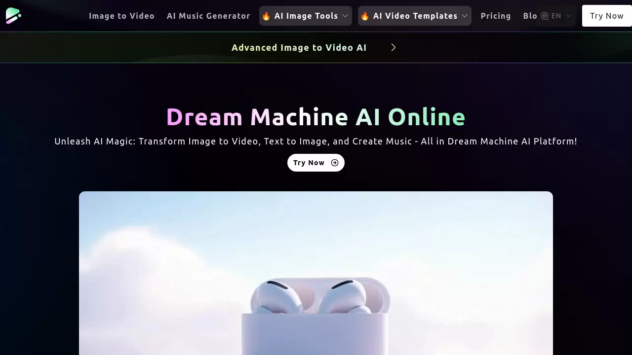 Dream Machine AI Online