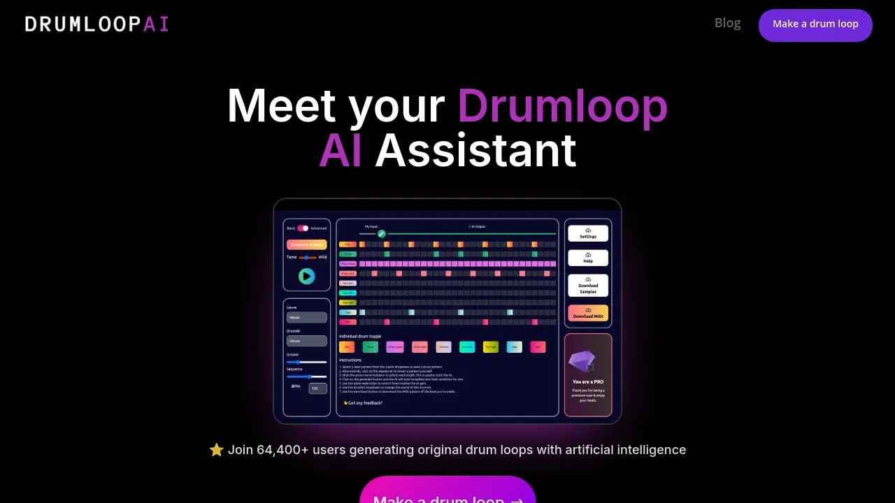 Drumloop AI