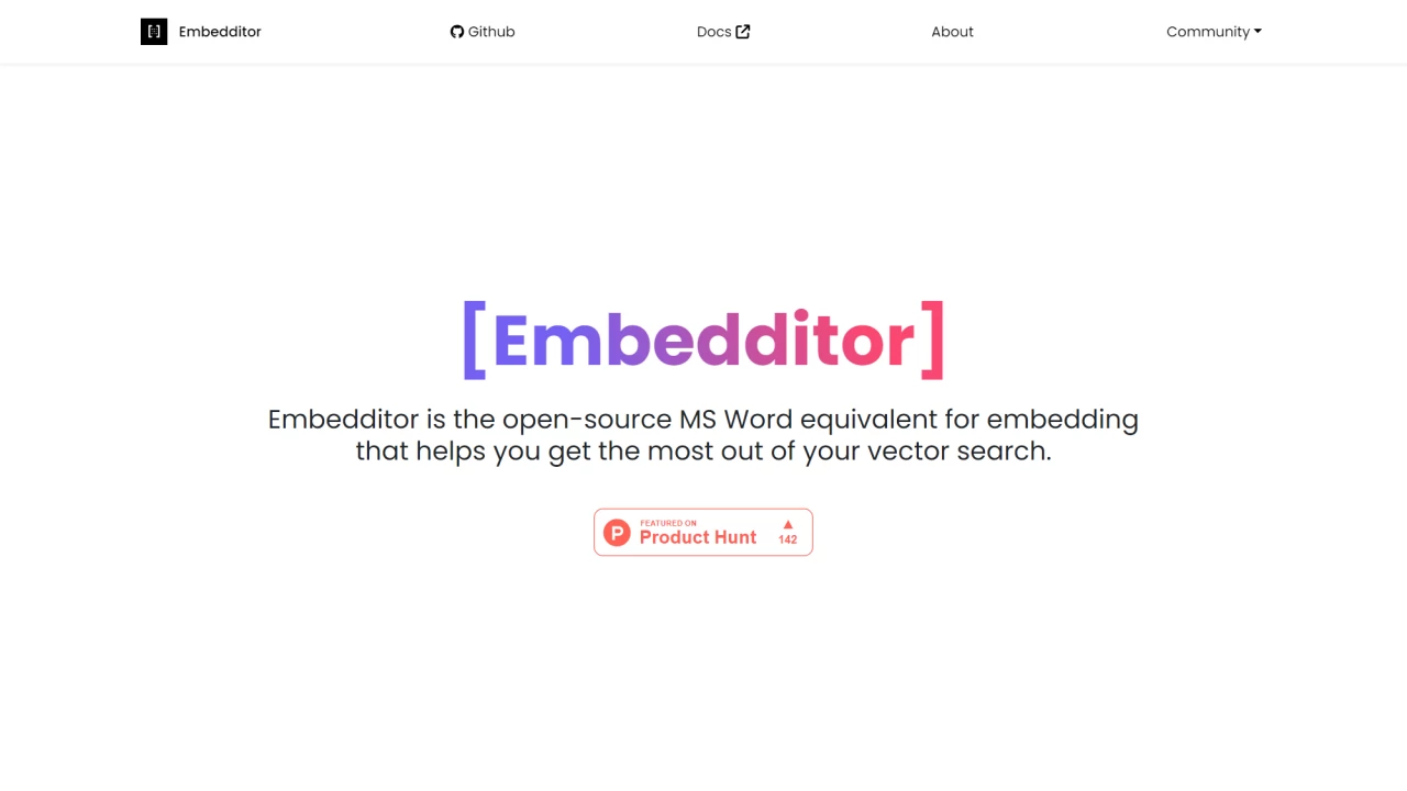 Embedditor