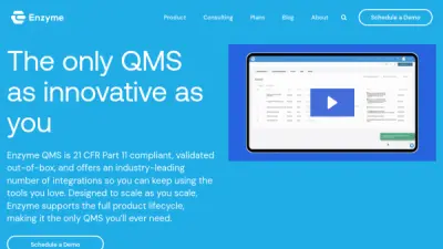 Enzyme QMS