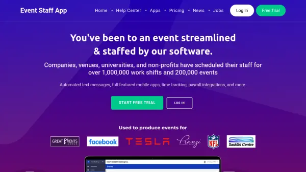 Event Staff App