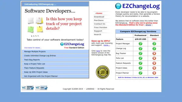 EZChangeLog