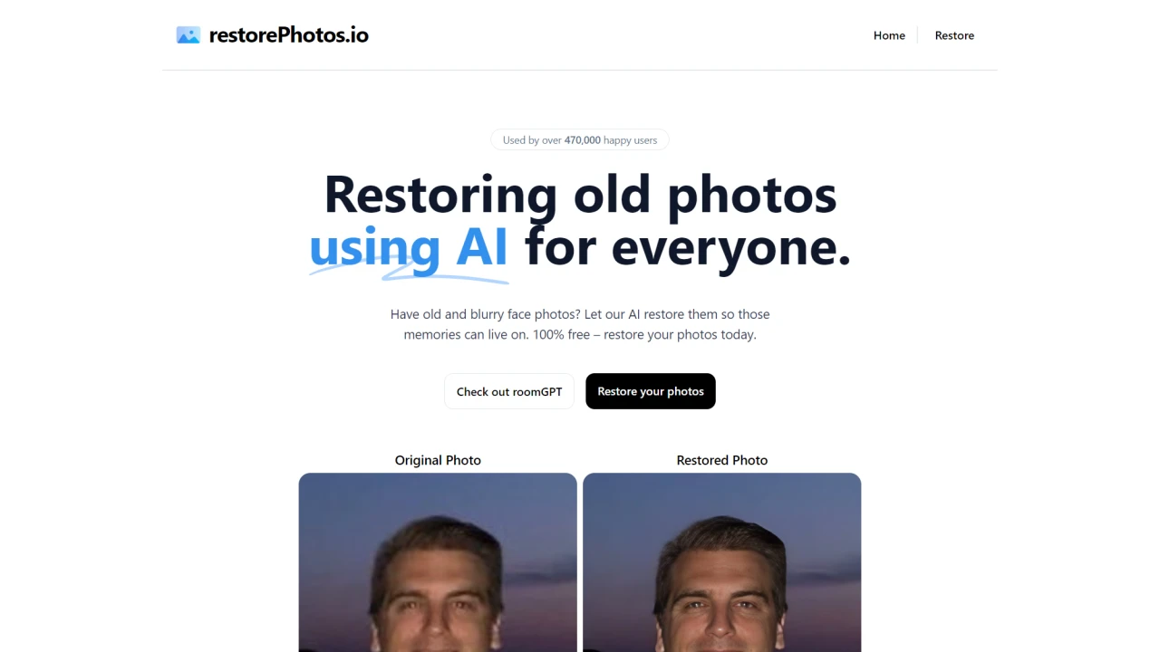 Face Photo Restorer