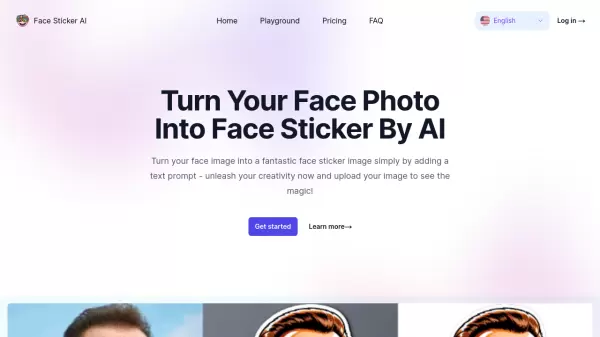 Face Sticker AI