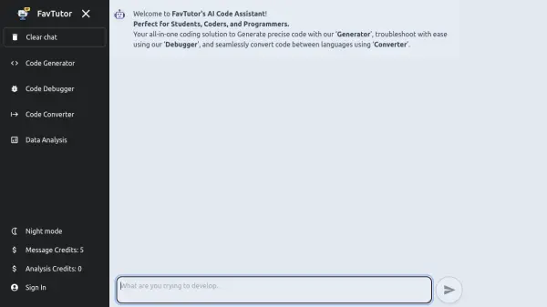 FavTutor AI Code Assistant