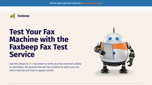 Faxbeep