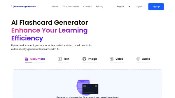 Flashcard Generator