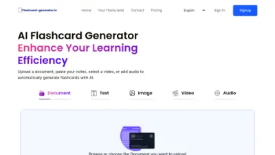 Flashcard Generator