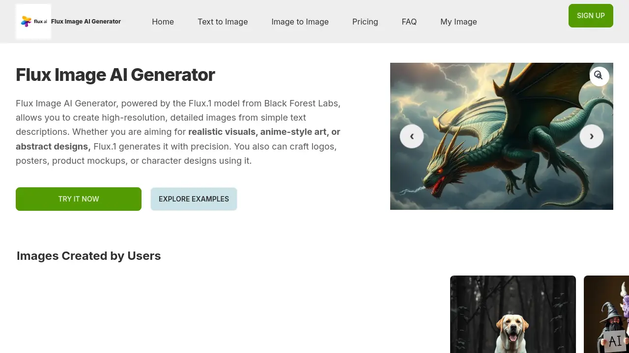 Flux Image AI Generator Create Stunning High fidelity Images Using 