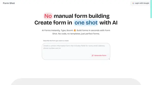 Form Shot