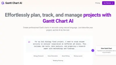 Gantt Chart AI