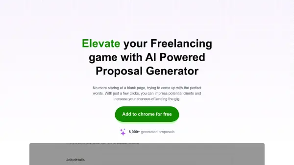 Generate Proposal