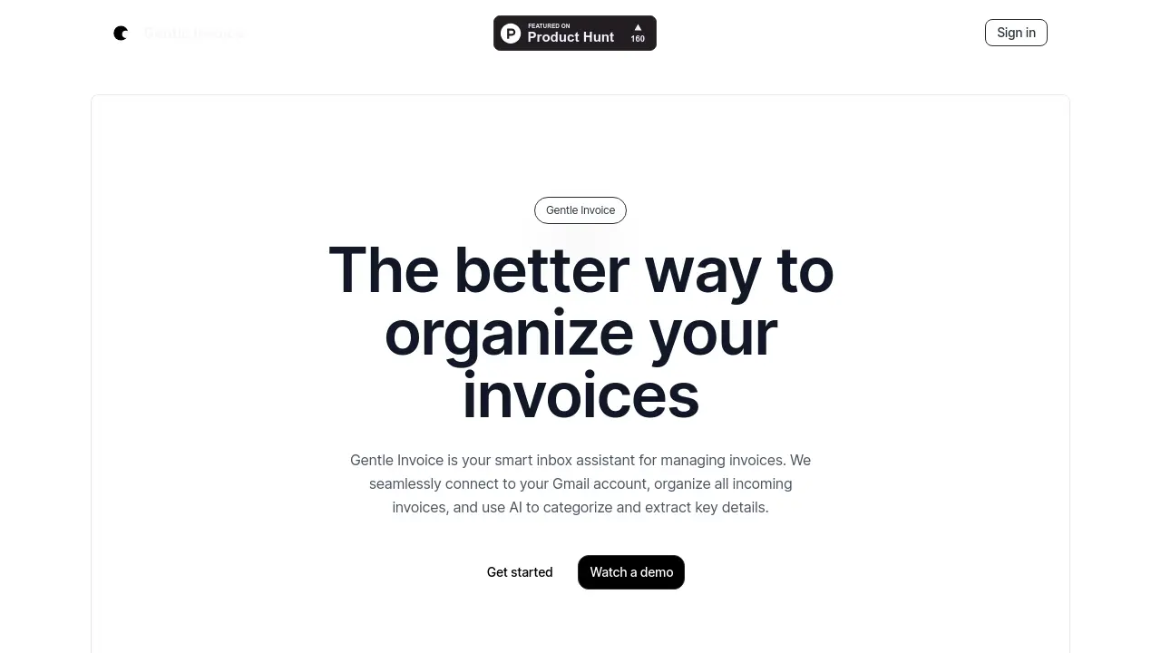 Gentle Invoice