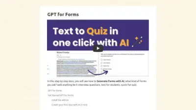 GPT for Forms