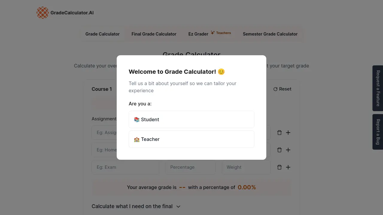 Grade Calculator