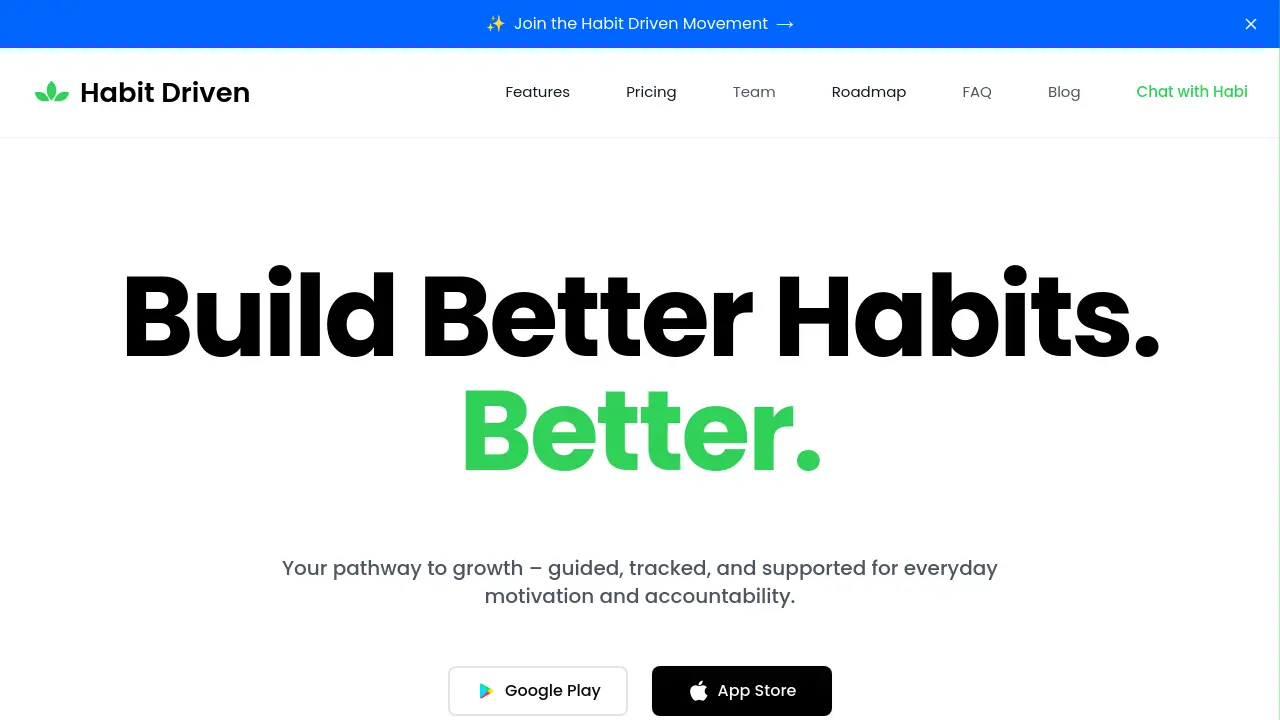 Habit Driven
