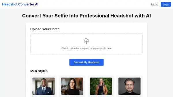 Headshot Converter AI