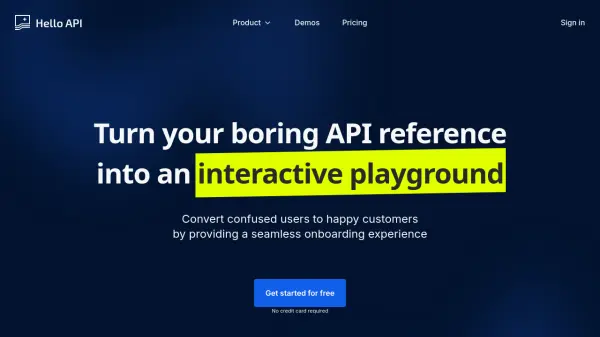 Hello API