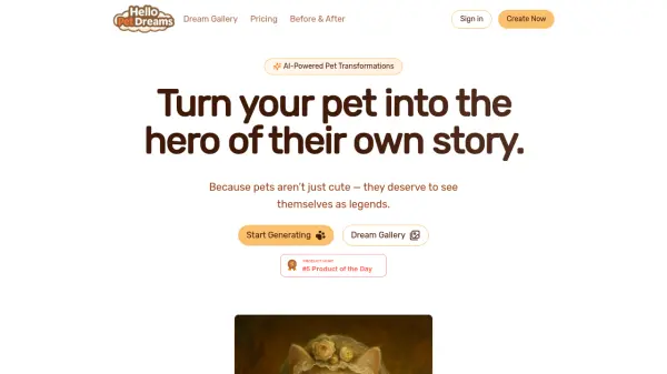 Hello Pet Dreams