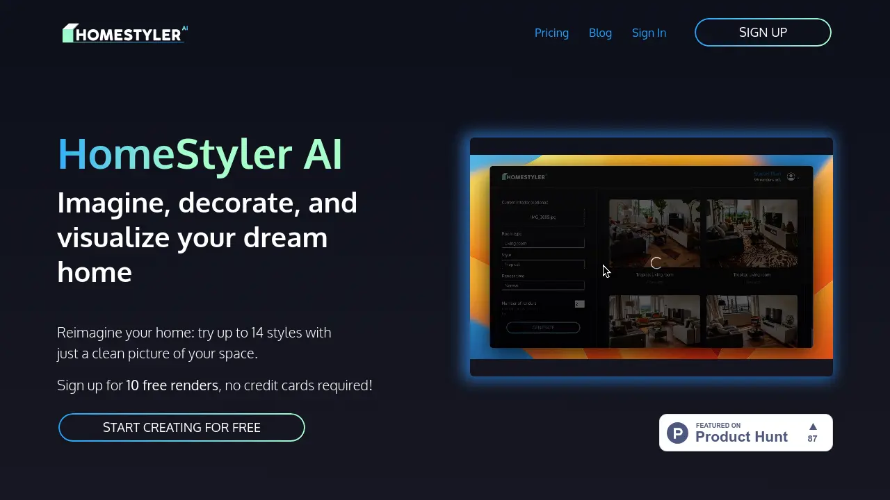 HomeStyler AI