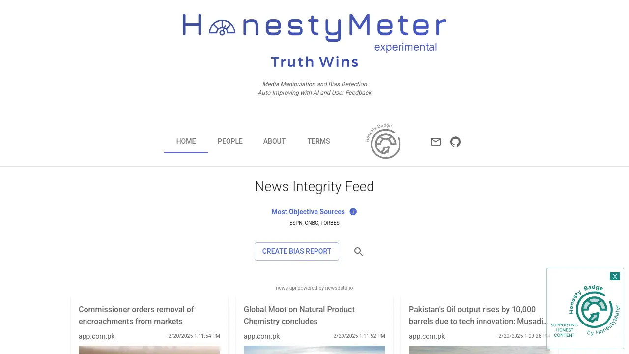 HonestyMeter