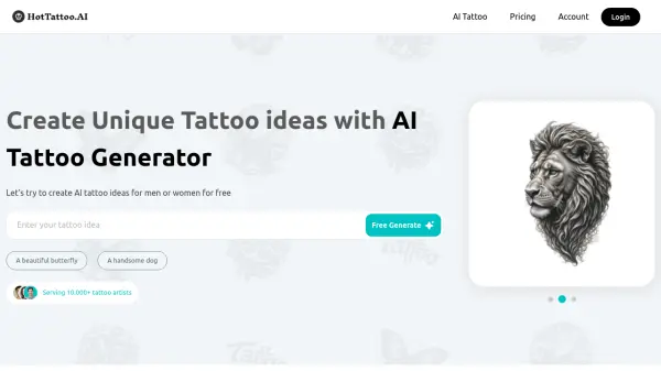 Hot Tattoo AI