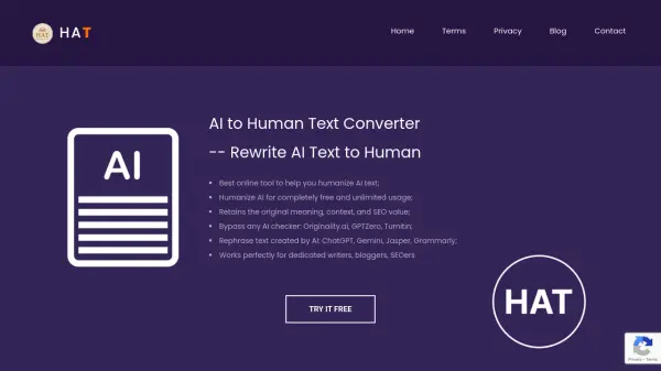 Humanize AI Text (HAT)