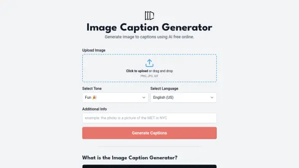 Image Caption Generator