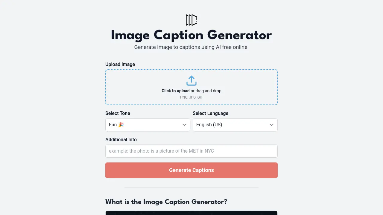 Image Caption Generator