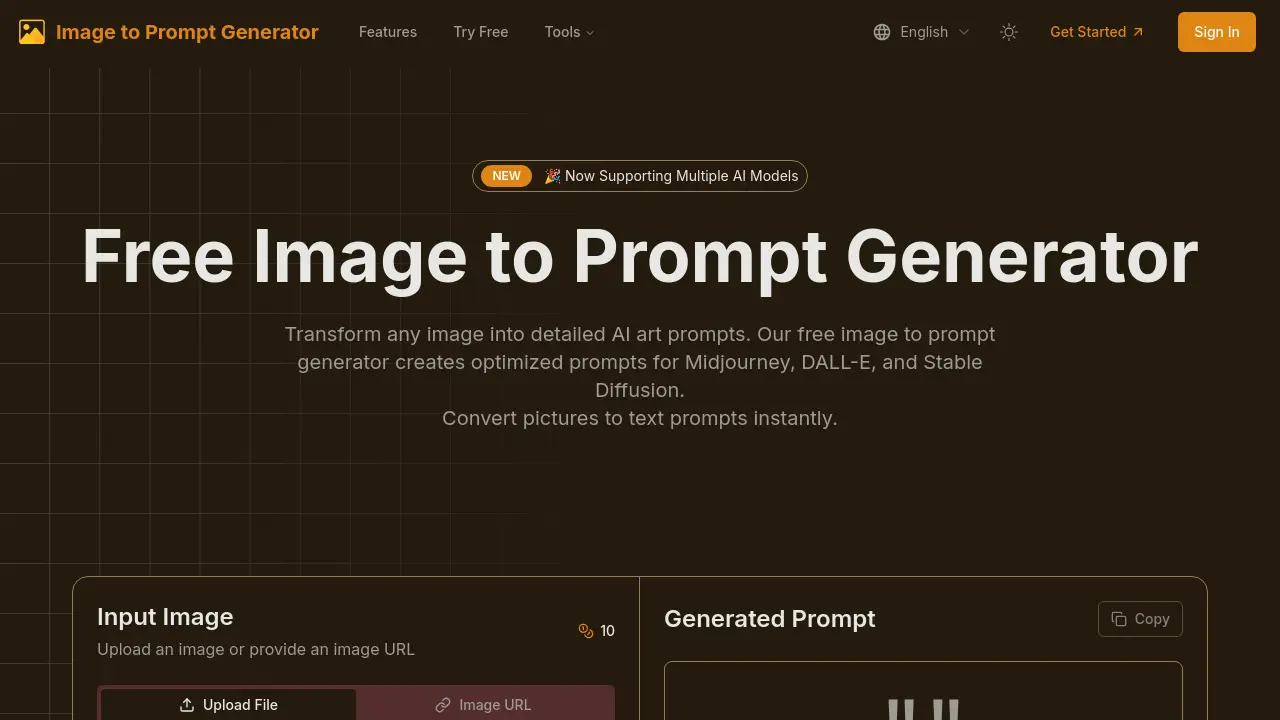Image to Prompt Generator