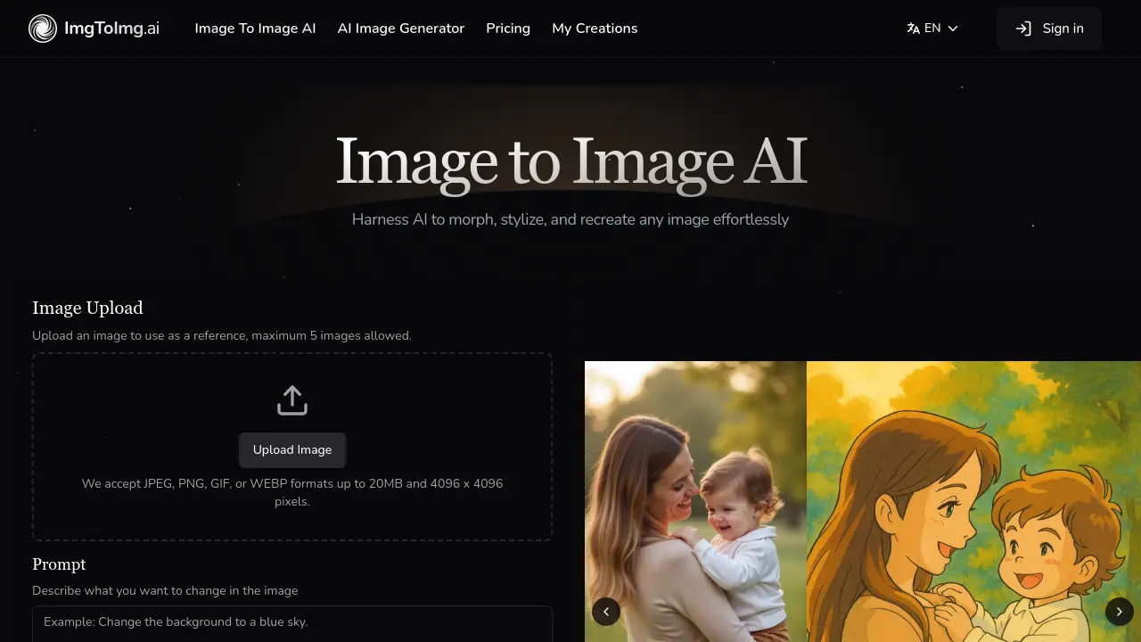 ImgToImg.ai