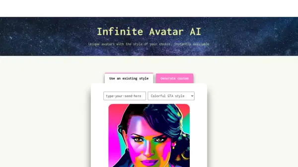 Infinite Avatar AI