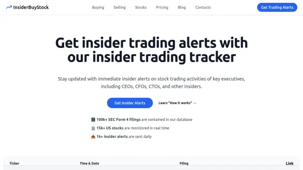 InsiderBuyStock