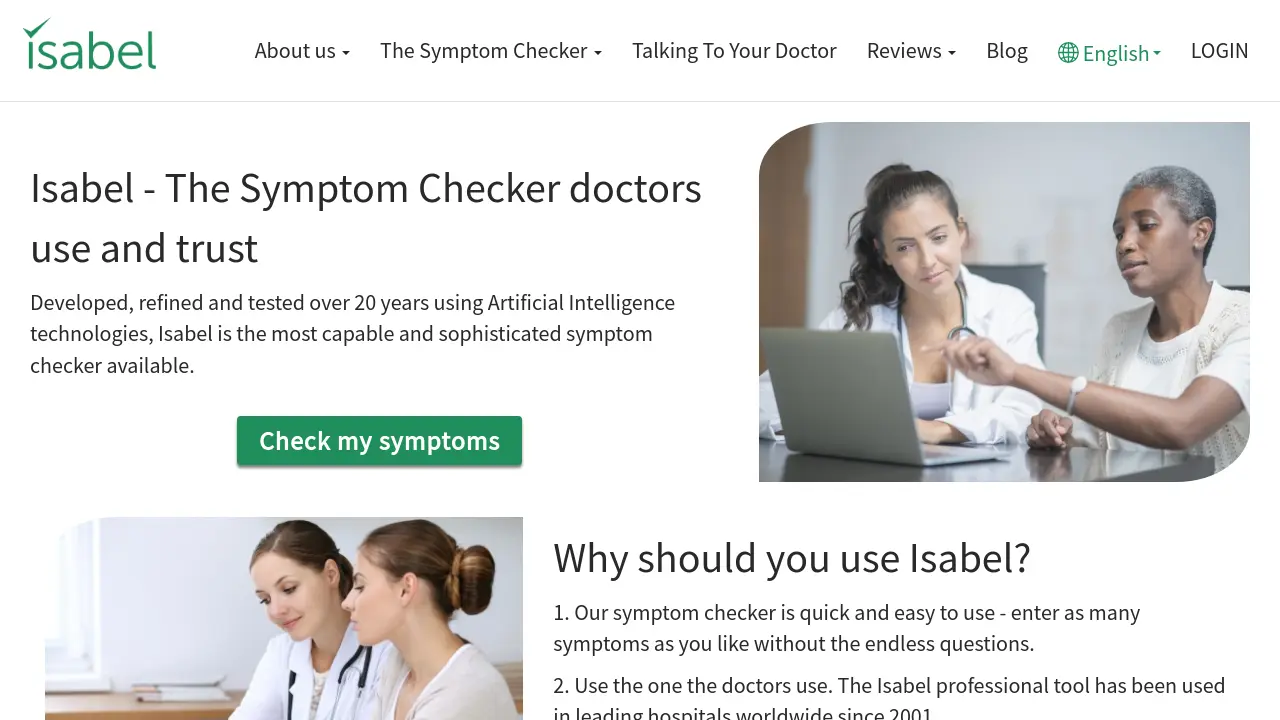 Isabel Symptom Checker